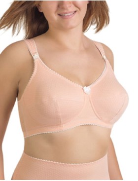 Хлопковый бюстгальтер для кормления Valmira 1131/C нектар персика в крапинку, Цвет: нектар персика в кра, Размеры: 75H