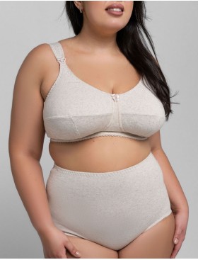 Льняной бюстгальтер для кормления Valmira 1131/L, Цвет: лен, Размеры: 100H, изображение 2