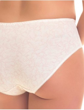 Трусы слипы хлопковые Valmira 2955/C молоко с аметистом, Цвет: молоко с аметистом, Размеры: L, изображение 2