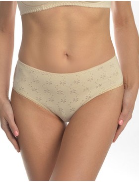 Трусы слипы хлопковые Valmira 2923 бежевый, Цвет: бежевый, Размеры: S