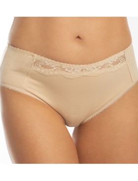 Трусы слипы хлопковые Valmira 2955/C бежевый, Цвет: бежевый, Размеры: M, изображение 3