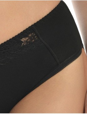 Трусы слипы хлопковые Valmira 2955/C черный, Цвет: черный, Размеры: M, изображение 3