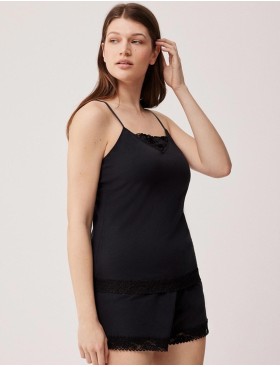 Женская пижама с шортами Ysabel Mora 10559 SET черный, Цвет: черный, Размеры: S