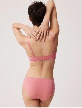 Трусы слипы в рубчик Ysabel Mora 10571 LINGERIE розовый, Цвет: розовый, Размеры: M, изображение 2