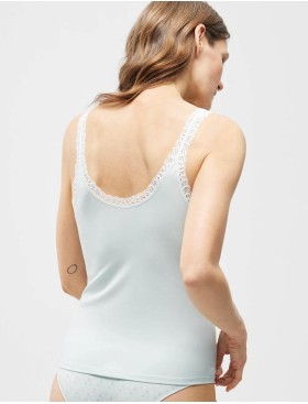Хлопковая майка Ysabel Mora 19407 INTIMATES светло-голубой, Цвет: светло-голубой, Размеры: S, изображение 2