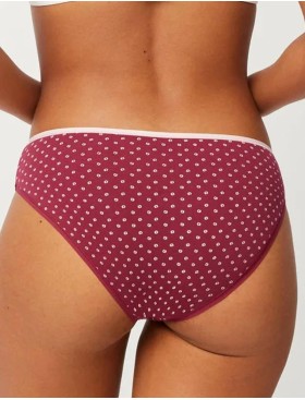 Хлопковые трусы слипы 2 шт Ysabel Mora 19505 INTIMATES, Цвет: светло-розовый+вишне, Размеры: S, изображение 3