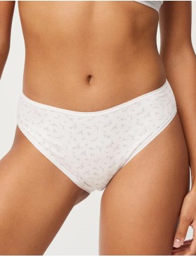 Набор трусов слип-миди 2 шт Ysabel Mora 19513 INTIMATES, Цвет: светло-серый+белый, Размеры: S