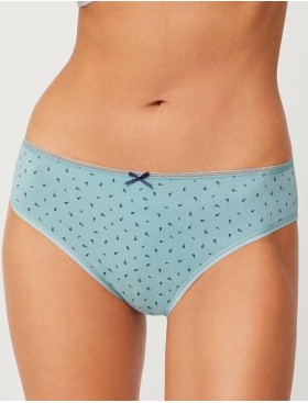 Хлопковые трусы слипы 2 шт Ysabel Mora 19515 INTIMATES, Цвет: темно-синий+голубой, Размеры: S