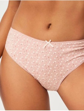 Набор трусов слип-миди 2 шт Ysabel Mora 19517 INTIMATES, Цвет: пудровый+экрю, Размеры: S, изображение 2