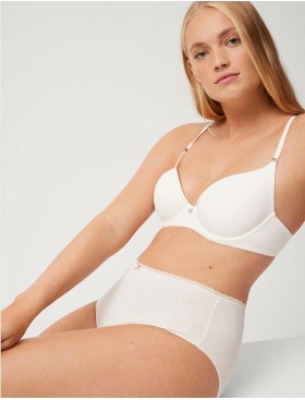 Набор высоких трусов слипов 2 шт Ysabel Mora 19518 INTIMATES, Цвет: пудровый+экрю, Размеры: 2XL, изображение 2