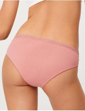 Хлопковые трусы слипы Ysabel Mora 19535 INTIMATES пыльная роза, Цвет: пыльная роза, Размеры: S, изображение 2