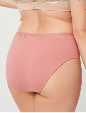 Трусы слипы высокие Ysabel Mora 19536 INTIMATES пыльная роза, Цвет: пыльная роза, Размеры: L, изображение 2