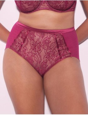 Трусы высокие женские Alles CHIARA classic фуксия, Цвет: фуксия, Размеры: M