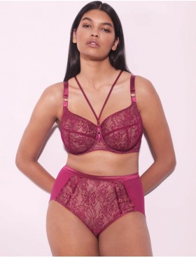 Трусы высокие женские Alles CHIARA classic фуксия, Цвет: фуксия, Размеры: M, изображение 3