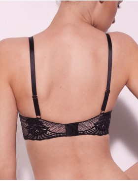 Бескостный бюстгальтер супер пуш-ап Alles ALLURE Super P-UP черный, Цвет: черный, Размеры: 75E, изображение 2