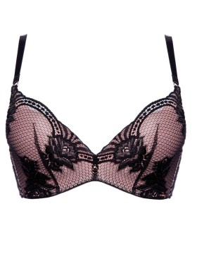 Бескостный бюстгальтер супер пуш-ап Alles ALLURE Super P-UP черный, Цвет: черный, Размеры: 75E, изображение 11