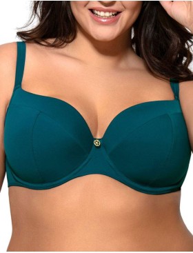 Верх купальника с поролоновой чашкой Ava SK13 U изумруд, Цвет: изумруд, Размеры: 80C