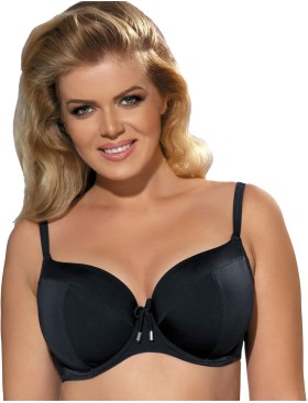 Верх купальника на поролоне Ava SK13 U черный, Цвет: черный, Размеры: 100C, изображение 6