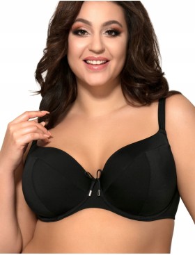 Верх купальника на поролоне Ava SK13 U черный, Цвет: черный, Размеры: 100C, изображение 4