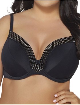 Бюстгальтер пляжный мягкий Ava SK209 M, Цвет: черный, Размеры: 105C