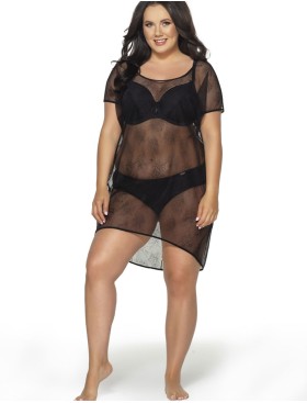 Платье пляжное Ava SP21 Black, Цвет: черный, Размеры: S/M, изображение 3