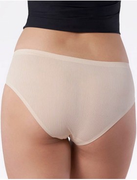 Бесшовные трусы слипы Julimex AVIA бежевый, Цвет: бежевый, Размеры: S, изображение 2
