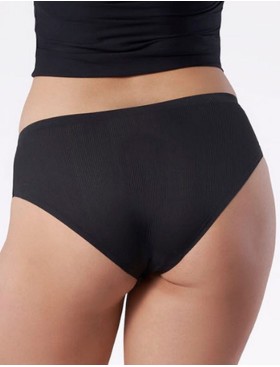 Бесшовные трусы слипы Julimex AVIA черный, Цвет: черный, Размеры: S, изображение 2