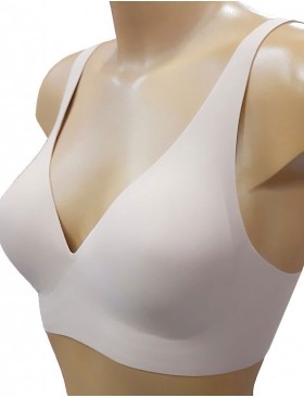 Бесшовный бюстгальтер без косточек Leilieve 6026 nudo, Цвет: nudo (телесный), Размеры: 70B, изображение 4