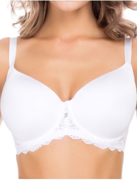 Бюстгальтер с плотной чашкой Leilieve FEELGOOD 996 bianco, Цвет: bianco (белый), Размеры: 85E