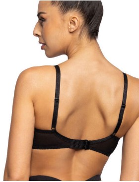 Мягкий бюстгальтер балконет MAT DOTSSY M-3714-2-1 czarny, Цвет: черный, Размеры: 80B, изображение 2