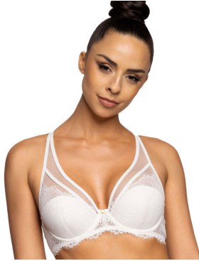 Бюстгальтер бралетт пуш-ап MAT LIZA M-3735-11-1 mleko, Цвет: молоко, Размеры: 80C, изображение 3