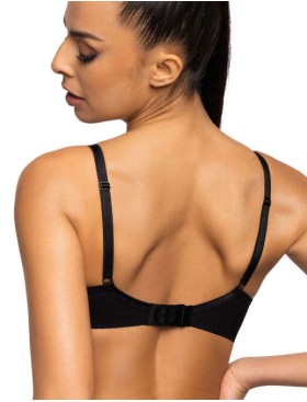 Бюстгальтер с мягкой чашкой MAT SADDIE M-3758-2 czarno-granatowy, Цвет: черный+синий, Размеры: 75H, изображение 2