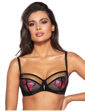 Бюстгальтер полумягкий Novika HERRERA N02 PU, Цвет: черный, Размеры: 70I, изображение 3