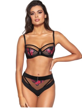 Бюстгальтер полумягкий Novika HERRERA N02 PU, Цвет: черный, Размеры: 70I, изображение 2