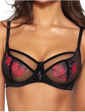 Бюстгальтер мягкий Novika HERRERA N03 M, Цвет: черный, Размеры: 75H