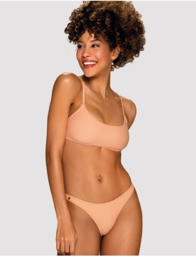 Открытый купальник Obsessive MEXICO BEACH BIKINI CORAL, Цвет: коралловый, Размеры: S