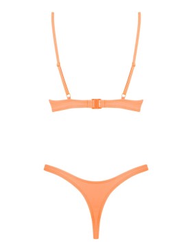 Открытый купальник Obsessive MEXICO BEACH BIKINI CORAL, Цвет: коралловый, Размеры: S, изображение 4