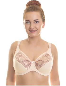 Бюстгальтер для кормления Valmira 1139 бежевый с розовым рубином, Цвет: бежевый с розовым ру, Размеры: 75H, изображение 2
