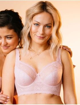 Бюстье для большой груди Valmira 1144 розовый зефир, Цвет: розовый зефир, Размеры: 90D, изображение 3