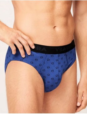 Набор мужских слипов Ysabel Mora 20315 (2 шт), Цвет: черный+синий, Размеры: L