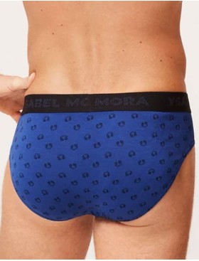 Набор мужских слипов Ysabel Mora 20315 (2 шт), Цвет: черный+синий, Размеры: L, изображение 4