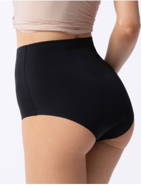 Очень высокие трусы слипы Julimex AMBER MAXI HIGH черный, Цвет: черный, Размеры: S, изображение 2