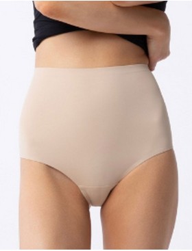 Очень высокие трусы слипы Julimex AMBER MAXI HIGH телесный, Цвет: телесный, Размеры: S