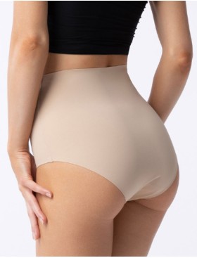 Очень высокие трусы слипы Julimex AMBER MAXI HIGH телесный, Цвет: телесный, Размеры: S, изображение 2