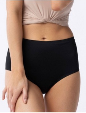 Высокие трусы слипы Julimex AMBER MAXI черный, Цвет: черный, Размеры: S