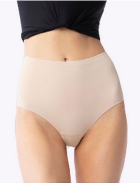 Высокие трусы слипы Julimex AMBER MAXI телесный, Цвет: телесный, Размеры: S