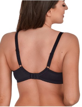 Бюстгальтер полумягкий Gaia 1058 SONIA PU черный, Цвет: черный, Размеры: 90C, изображение 2