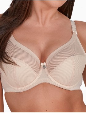 Бюстгальтер полумягкий Gaia 1058 SONIA PU телесный, Цвет: телесный, Размеры: 70I