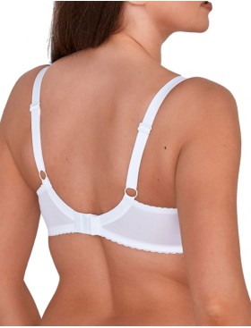 Бюстгальтер полупоролон Gaia 1134 KETO PU белый, Цвет: белый, Размеры: 70I, изображение 2