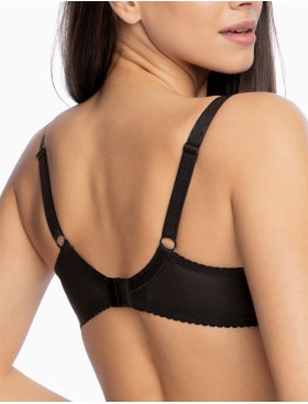 Бюстгальтер полупоролон Gaia 1134 KETO PU черный, Цвет: черный, Размеры: 70I, изображение 2